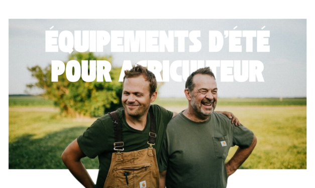 Equipements d&rsquo;été pour agriculteur : notre sélection